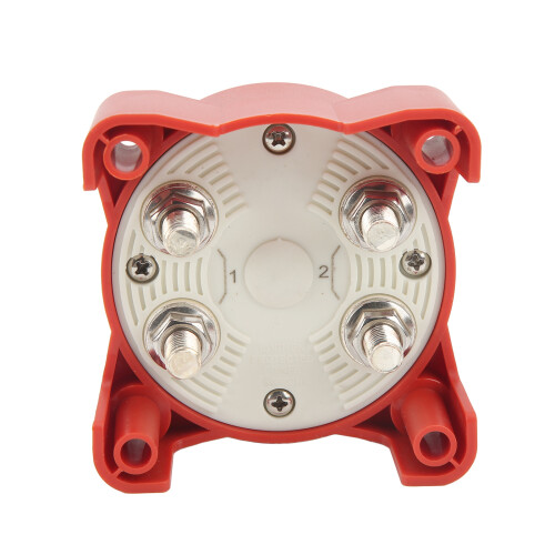 350A IP66 4-Stud 3/8-16 Aislador Negro 32V DC 2