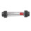Schwarzer ABS-Kunststoff-Rohrdurchflussmesser 0,6-6 m³/h 5