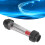 Schwarzer ABS-Kunststoff-Rohrdurchflussmesser 0,6-6 m³/h 1