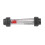 Schwarzer ABS-Kunststoff-Rohrdurchflussmesser 0,6-6 m³/h 15