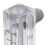 Durchflussmesser aus klarem Acryl – Panel-Typ 0,3–3 GPM 4