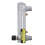 Durchflussmesser aus klarem Acryl – Panel-Typ 0,3–3 GPM 5