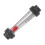 Schwarzer ABS-Kunststoff-Rohrdurchflussmesser 0,6-6 m³/h 14