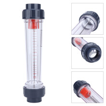 Caudalímetro de tubo de plástico ABS 0.4-4m³/h 4% de precisión