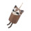 Roter Panda Modell D Harz-Windspiel, 198 g/7,0 oz 9