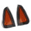 2er Pack gelbe Frontblinkerabdeckung 4806218AD 5