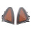 2er Pack gelbe Frontblinkerabdeckung 4806218AD 1