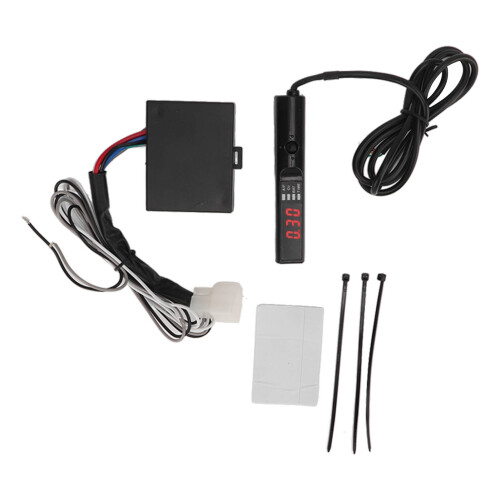 Auto Turbo Timer 12V Flameout Delay Engine Start Timer with LED Digital Display for Car Red Light 1