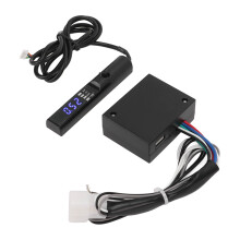 Auto Turbo Timer 12V Flameout Delay Engine Start Timer with LED Digital Display for Car Blue Light