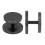 Doppelseitiger Kaffeepulver-Tamper 97 g 51/58 mm Schwarz 13