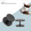Doppelseitiger Kaffeepulver-Tamper 97 g 51/58 mm Schwarz 10