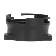 54mm Aluminium Dosiertrichter schwarz 54x62x34mm