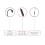 QCC3034 220mAh Adaptador de cable Bluetooth de 2 pines 5