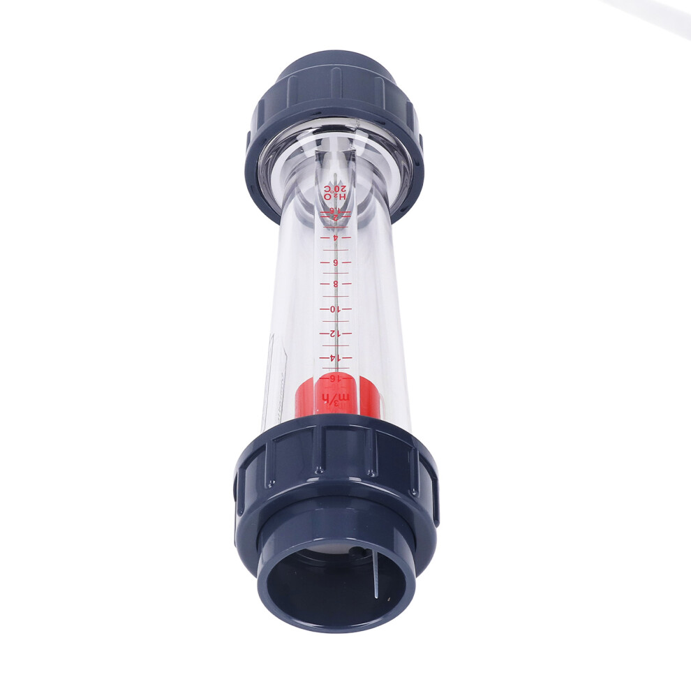 Water Flow Meter Liquid Flowmeter 1.6Â16Mâ³/H Plastic Tube With Abs Float For Measurement 8421321284573