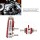 Kit de Controlador de Boost Manual 1-30 PSI Rojo Universal 11