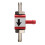 Kit de Controlador de Boost Manual 1-30 PSI Rojo Universal 12