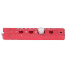 Compás de carpintería ajustable Sistema Rojo 2 lápices