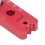 Compás de carpintería ajustable Sistema Rojo 2 lápices 11