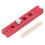 Compás de carpintería ajustable Sistema Rojo 2 lápices 2
