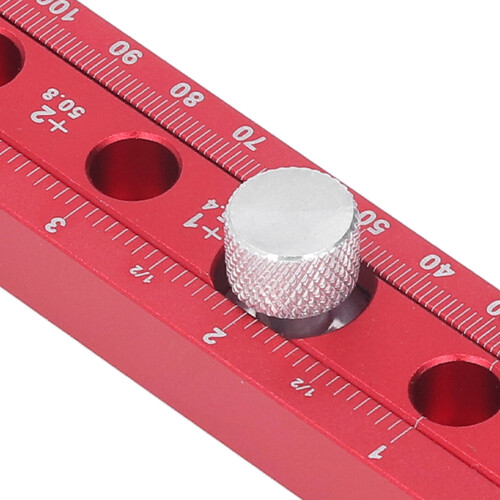 Compás de carpintería ajustable Sistema Rojo 2 lápices 2