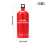 Botella de combustible de aluminio de 1,5 L plateada 10x10x27cm 1