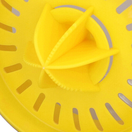 Exprimidor de limones 2 en 1, PP, amarillo, 6.46 oz 2