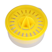 Lemon Squeezer 2 in 1 Juicer Juice Press Yolk Separator PP Hand Tool for Fruit Orange