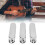 3er-Pack Single-Coil-Pickup-Abdeckung - Standardgröße, Silber 15