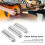 3er-Pack Single-Coil-Pickup-Abdeckung - Standardgröße, Silber 4