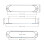 3er-Pack Single-Coil-Pickup-Abdeckung - Standardgröße, Silber 10