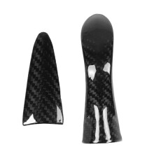 Schalthebelgriff-Set aus Carbonfaser für INFINITI Q50 2014–2017, Glanz 3K