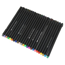 Juego de 24 bolígrafos fineliner: 0,4 mm, 15,8 cm, 24 colores