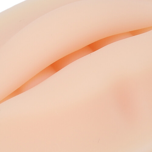 Labios de silicona 3D 9 x 5.4 x 1.5 cm para práctica 2