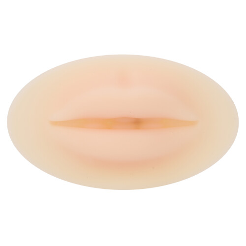 Labios de silicona 3D 9 x 5.4 x 1.5 cm para práctica