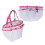 Tragbare PVC-Netz-Tasche geruchsfrei weiß 1