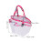 Tragbare PVC-Netz-Tasche geruchsfrei weiß 8