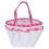 Tragbare PVC-Netz-Tasche geruchsfrei weiß 2