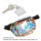 Riñonera transparente iridiscente de PVC impermeable 9