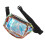 Riñonera transparente iridiscente de PVC impermeable 13