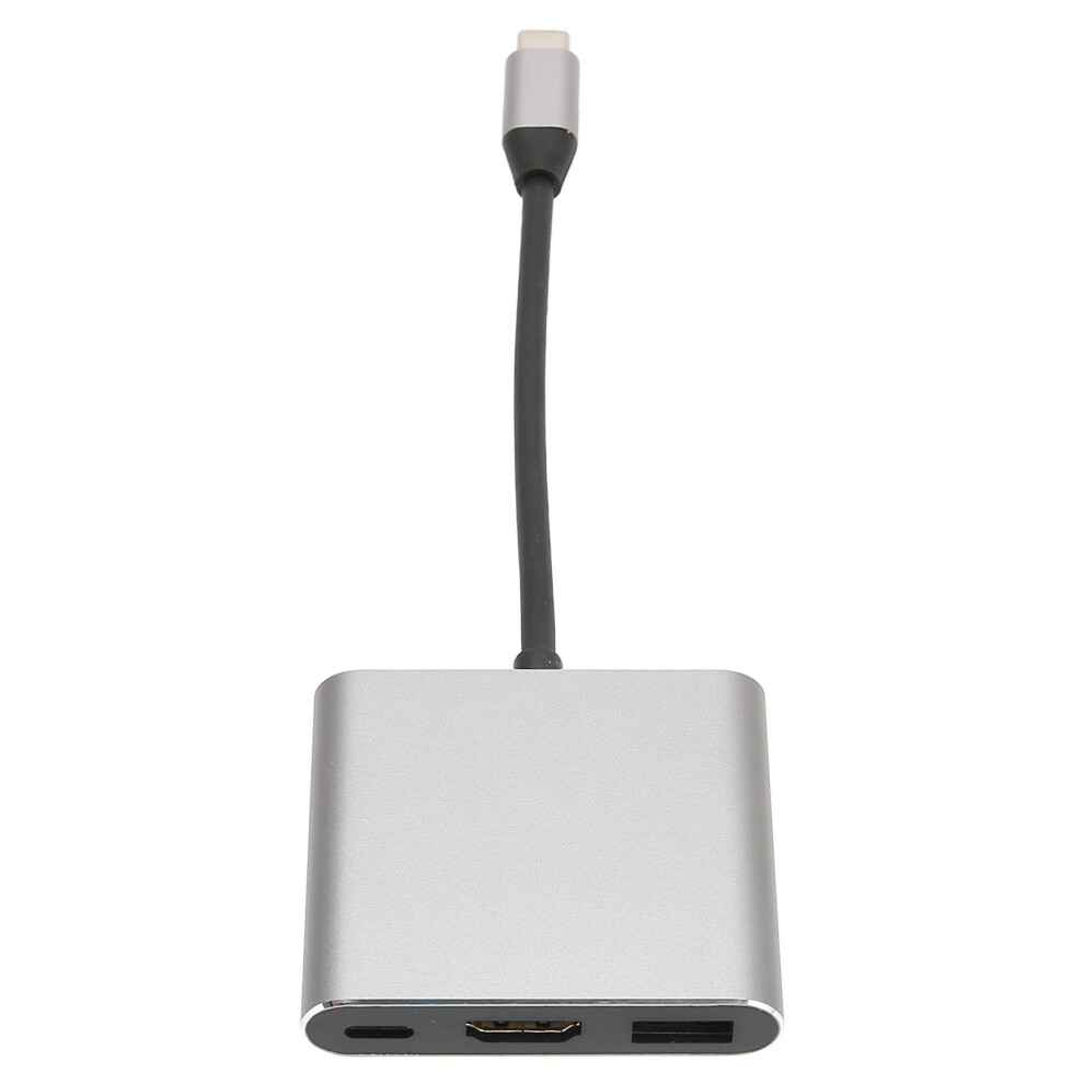 Usb C To Hd Multimedia Interface Hub 3 In 1 4K Uhd 3840X2160 30Hz Type C To Hd Multimedia Interface 4K Usb 3.0 Usb C Hub 4281321297232