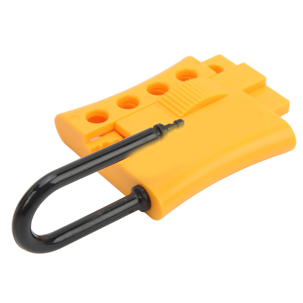 4 Hole Lockout Hasp Lock Insulated Safety 6Mm Beam Diameter For Electrical Isolation Explosion Proof Places 8721321298847