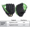 10,5 / 11,5 Zoll linker Handschuh - Rot & Blau 2