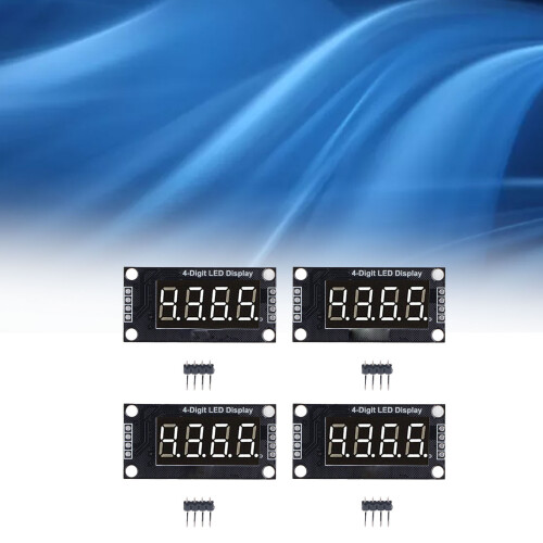 TM1637 4-stelliges 0,36-Zoll-weiße LED-7-Segment-Modul