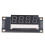 4er-Set 0,36 Zoll 4-stellige TM1637 7-Segment-LED Gelb 11