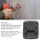 18V Batterieadapter Schwarz-LED, BL1815-BL1860 6