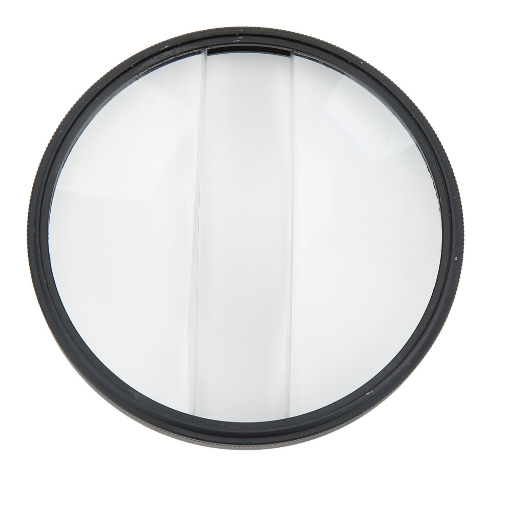 Camera Special Effects Filter Double Half Moon Glass Split Diopter Filter Foreground Blur Photography Slr Accessory 8181321298801