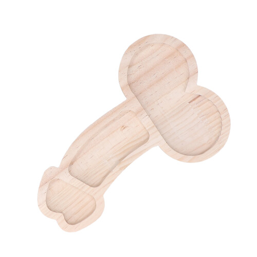 Tabla de quesos de novedad de haya natural de 40 cm