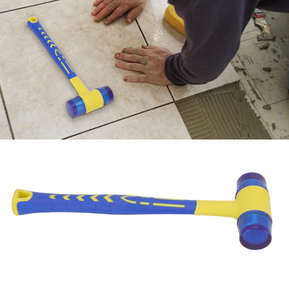 Rubber Hammer Replaceable Hammer Head Integration Rubber Mallets With Ergonomic Handle For Woodworking For Tables Tiles 8131321300912