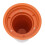 Slushie-Maker-Becher 150 ml orange groß mit Deckel 3