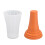 Slushie-Maker-Becher 150 ml orange groß mit Deckel 15
